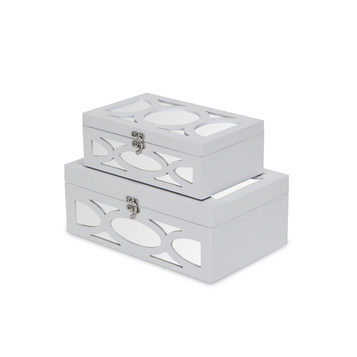 4668-2 - Harlane Mirrored Boxes