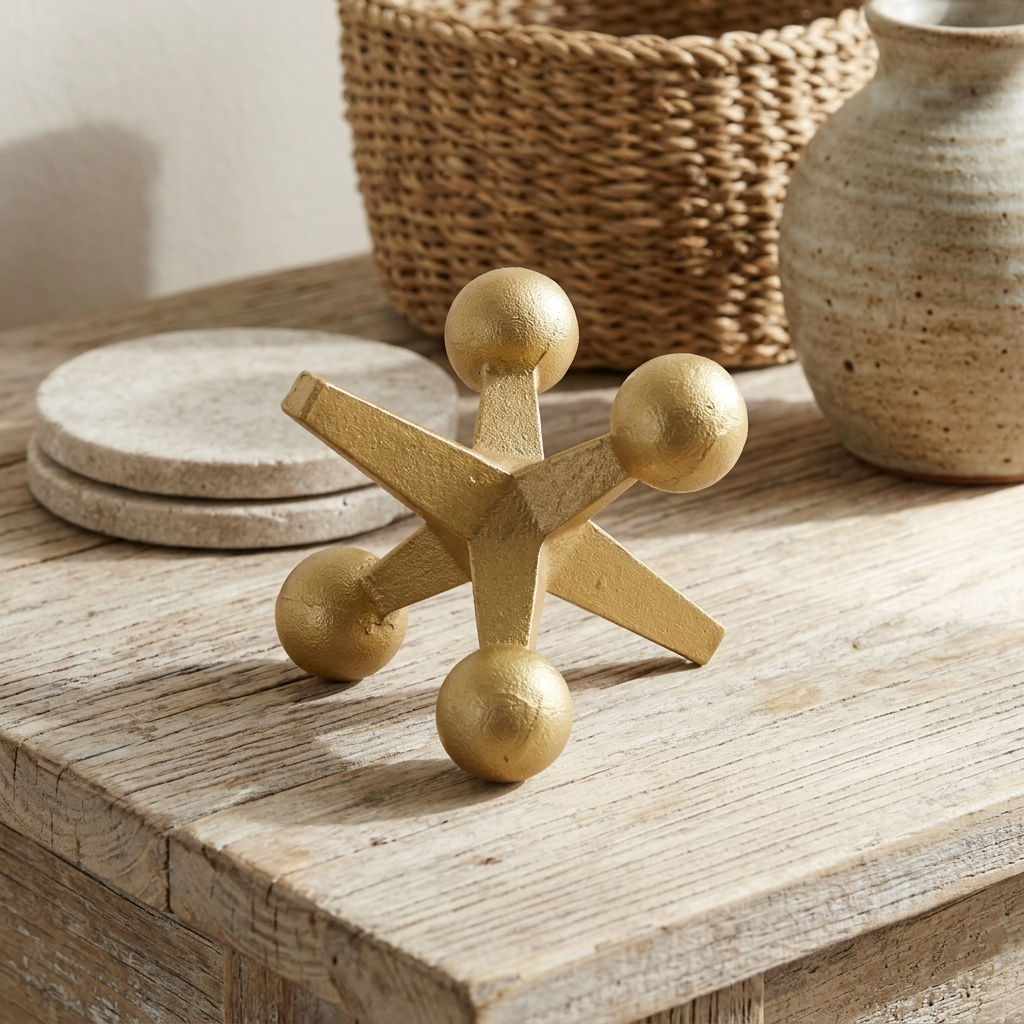 4683GD - Calix Gold Cast Iron Jack