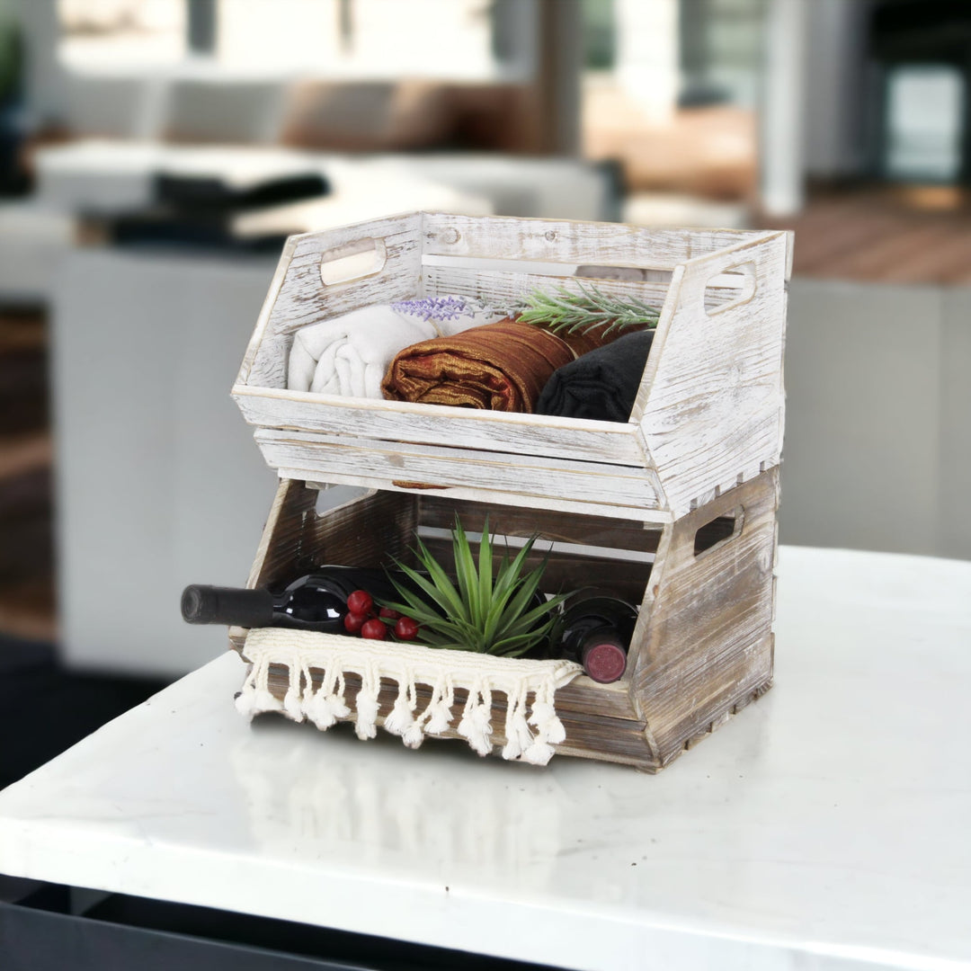 4814 - Thero Slatted Wooden Crate