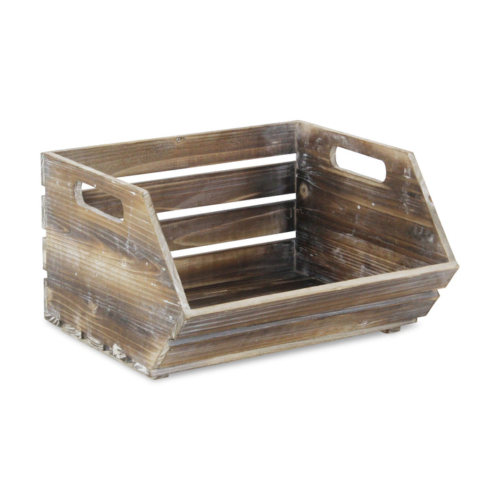 4814 - Thero Slatted Wooden Crate