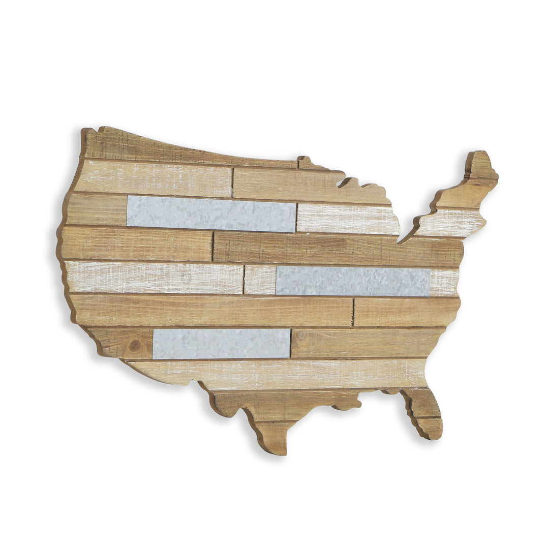 4834 - Tellur Wood USA Map