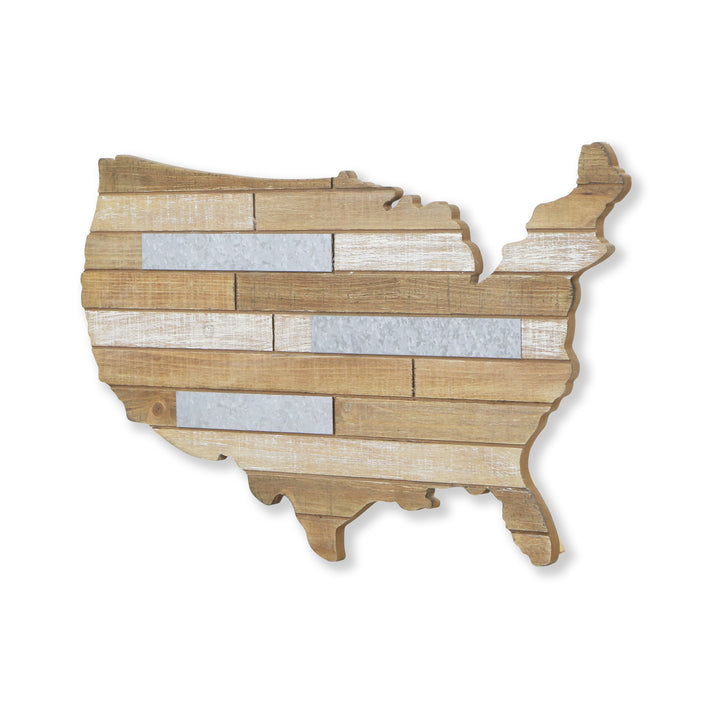 4834 - Tellur Wood USA Map