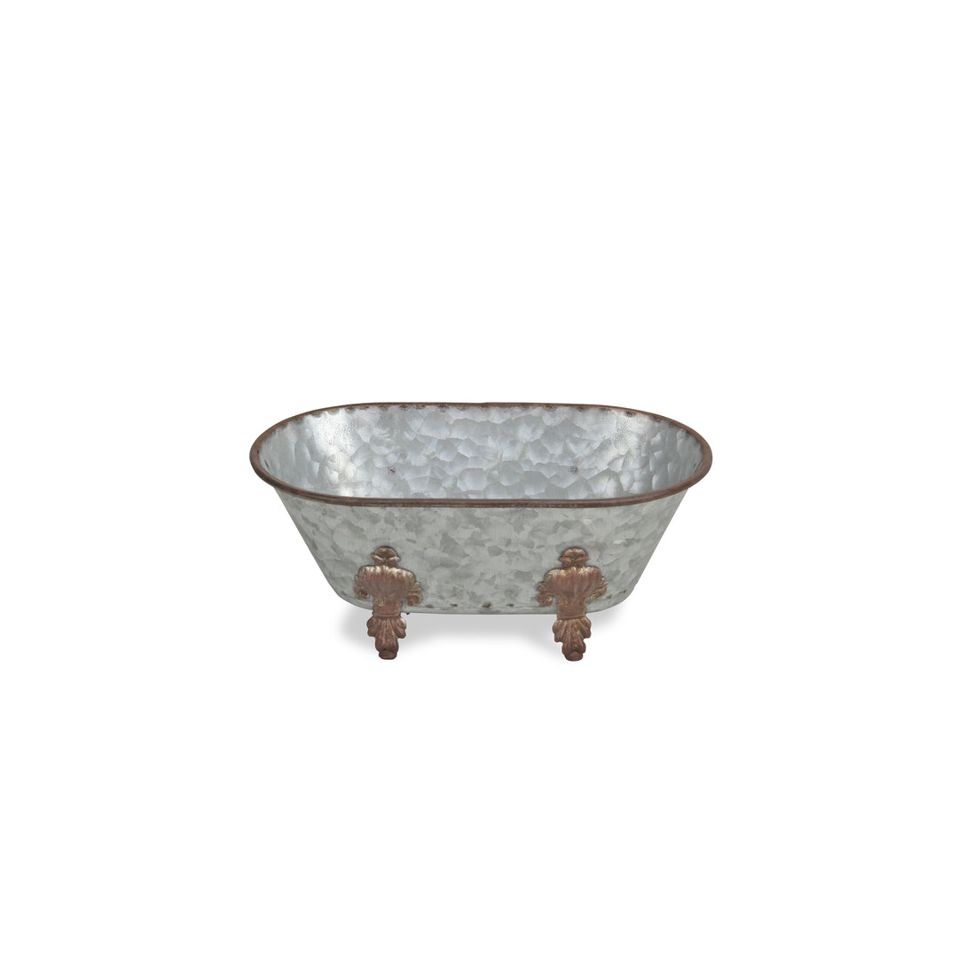 5018GV - Lavande Galvanized Tub Decor