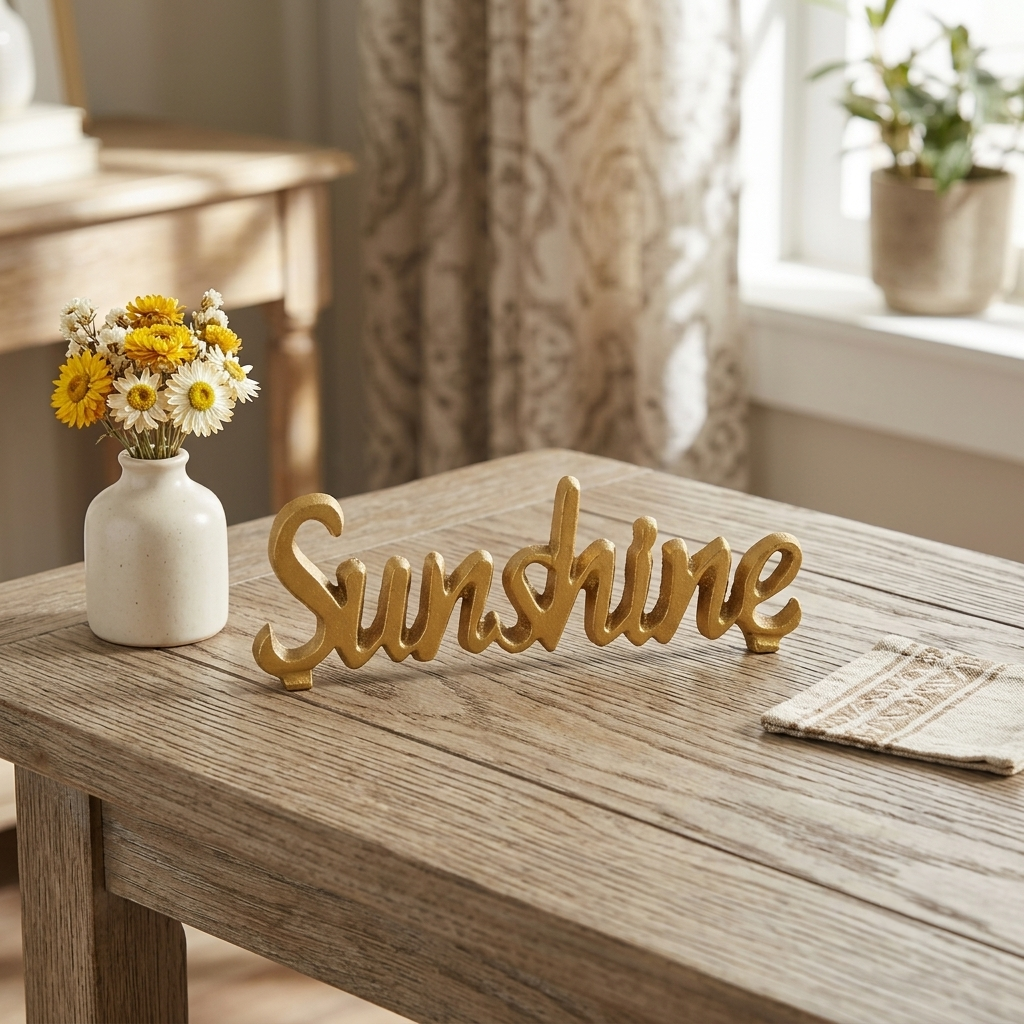 5169 - Norah "Sunshine" Cast Iron Décor
