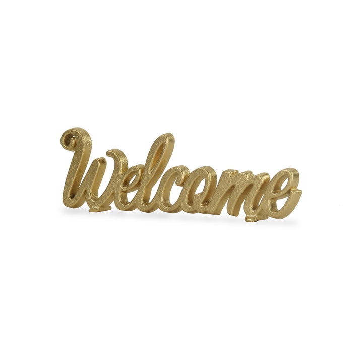 5333 - Ingrid "Welcome" Cast Iron Décor