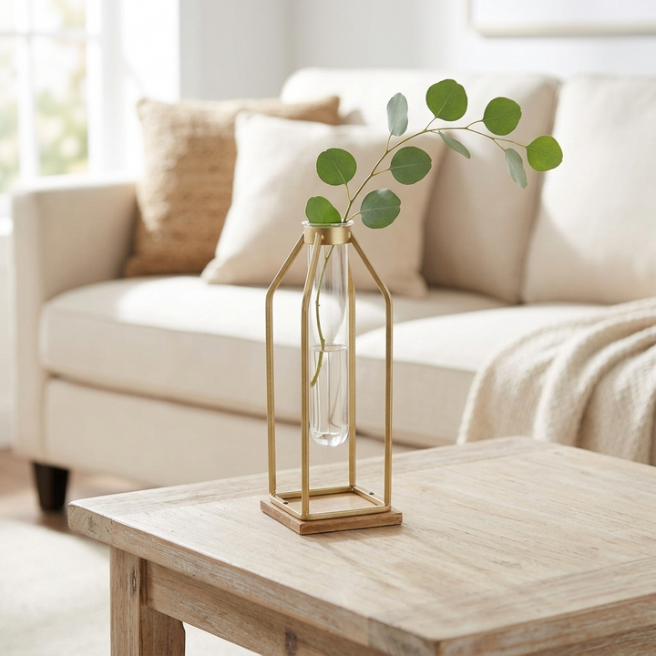 5483GD - Adrie Modern Stand - Gold