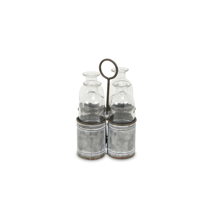 5567 - Sofia Metal Jar Holder