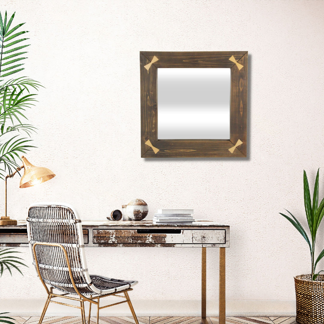 5712BR - Beloitte Square Mirror