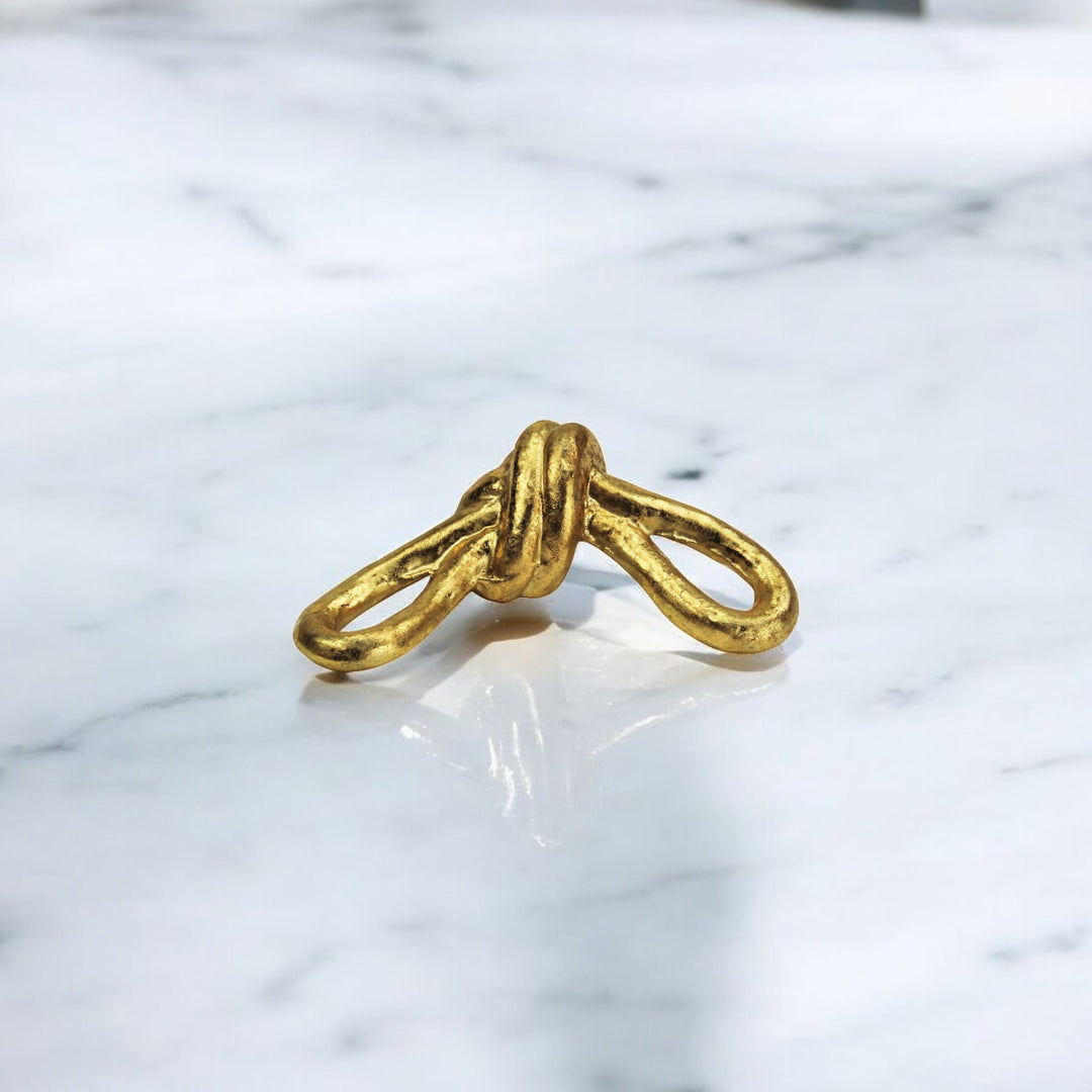 5770GD - Roven Cast Iron Knot - Gold