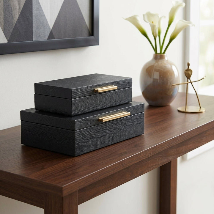 5824-2 - Lusan Rect Decorative Boxes