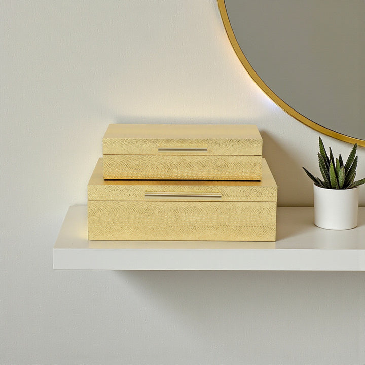 5824-2 - Lusan Rect Decorative Boxes