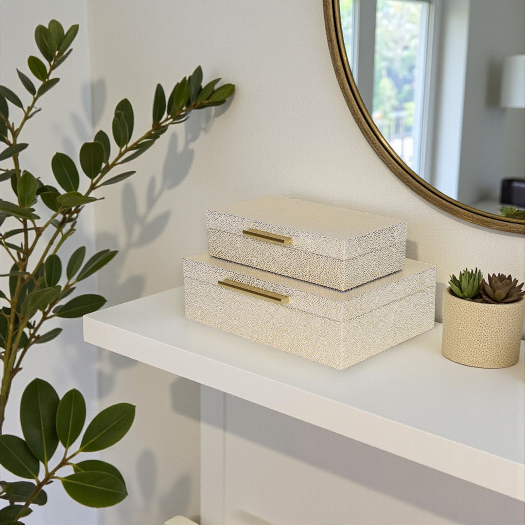 5824-2 - Lusan Rect Decorative Boxes