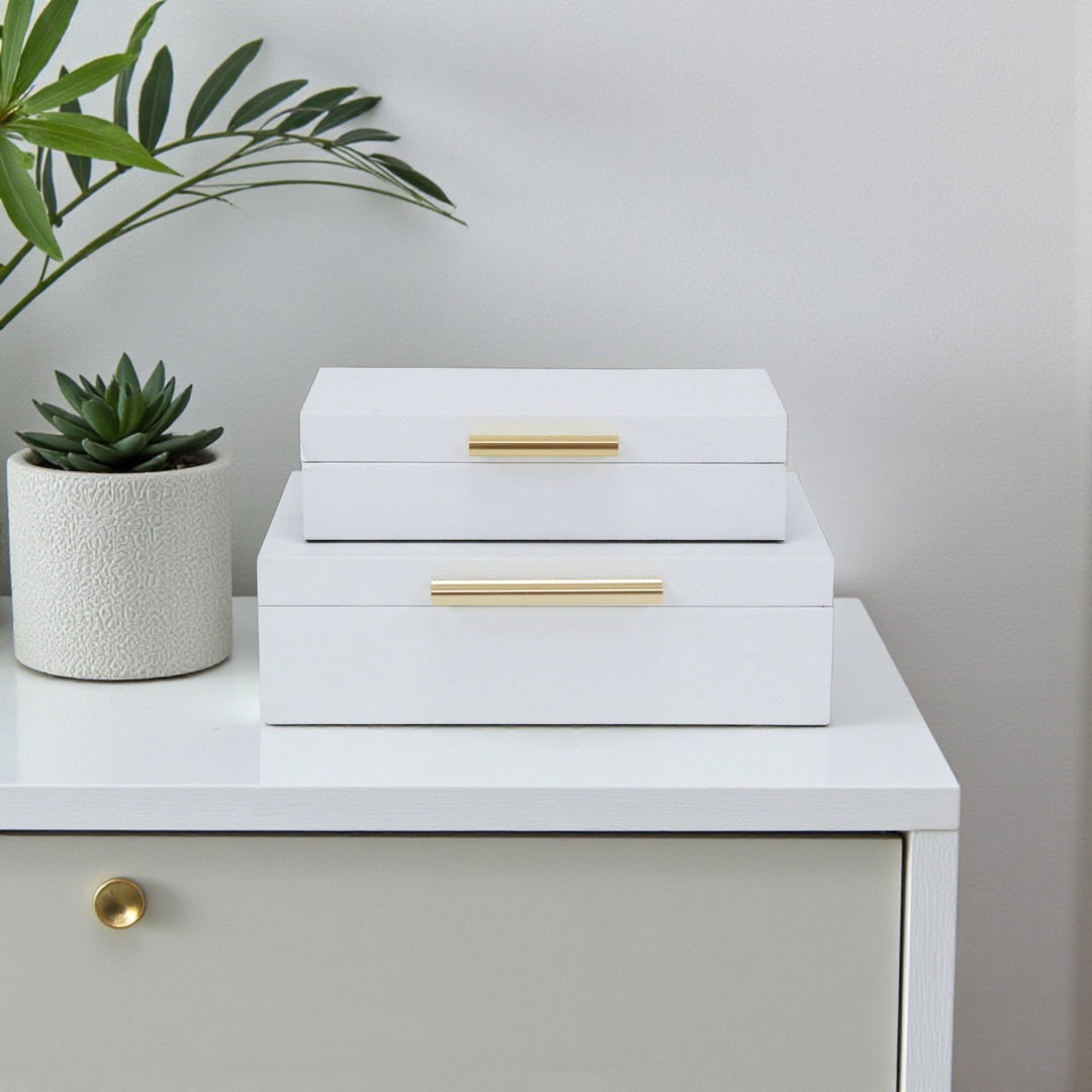 5824-2 - Lusan Rect Decorative Boxes