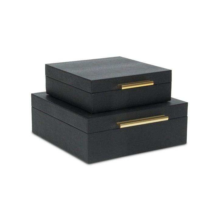 5825-2 - Lusan Square Decorative Boxes