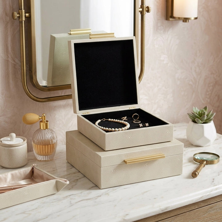 5825-2 - Lusan Square Decorative Boxes