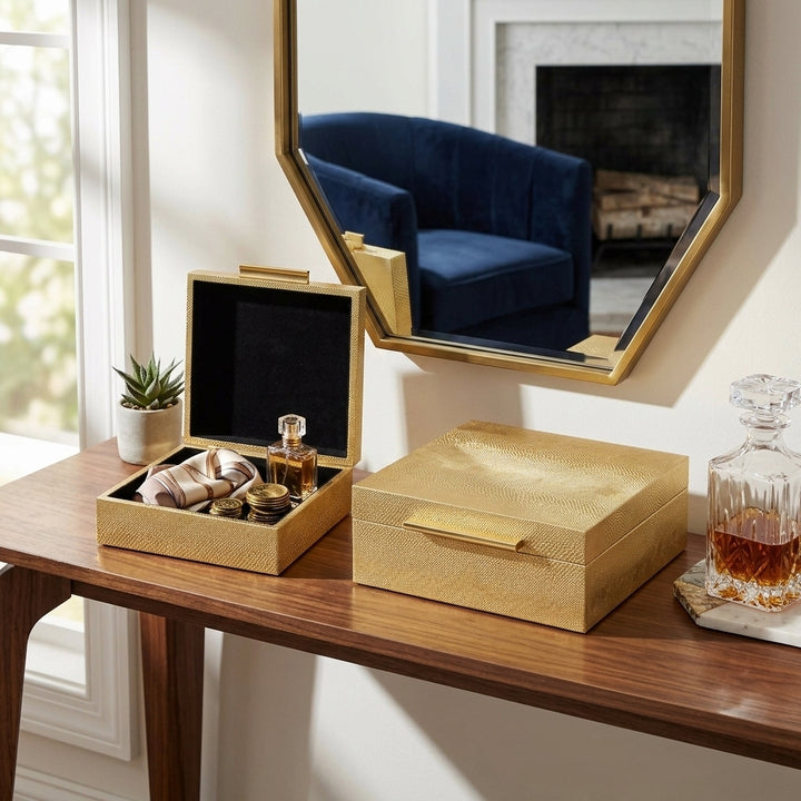 5825-2 - Lusan Square Decorative Boxes