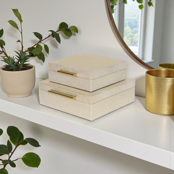 5825-2 - Lusan Square Decorative Boxes