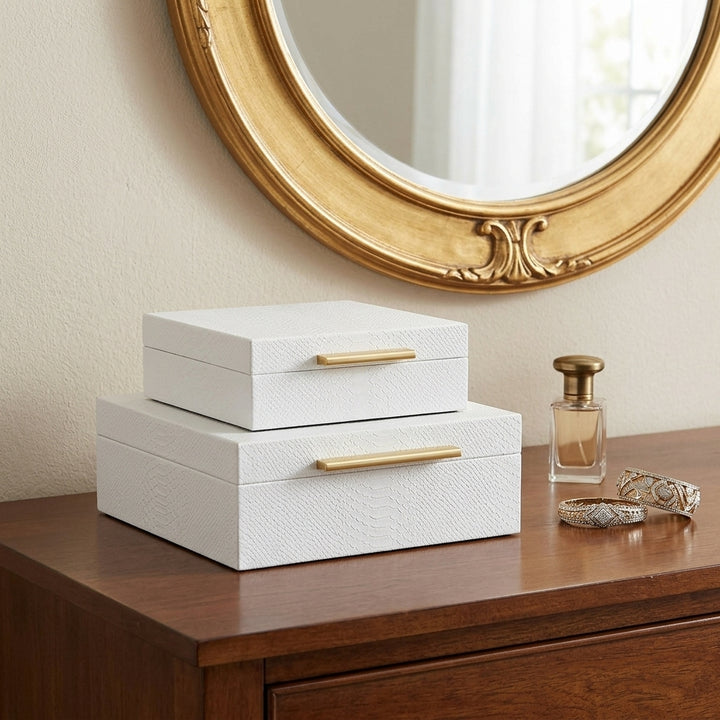 5825-2 - Lusan Square Decorative Boxes