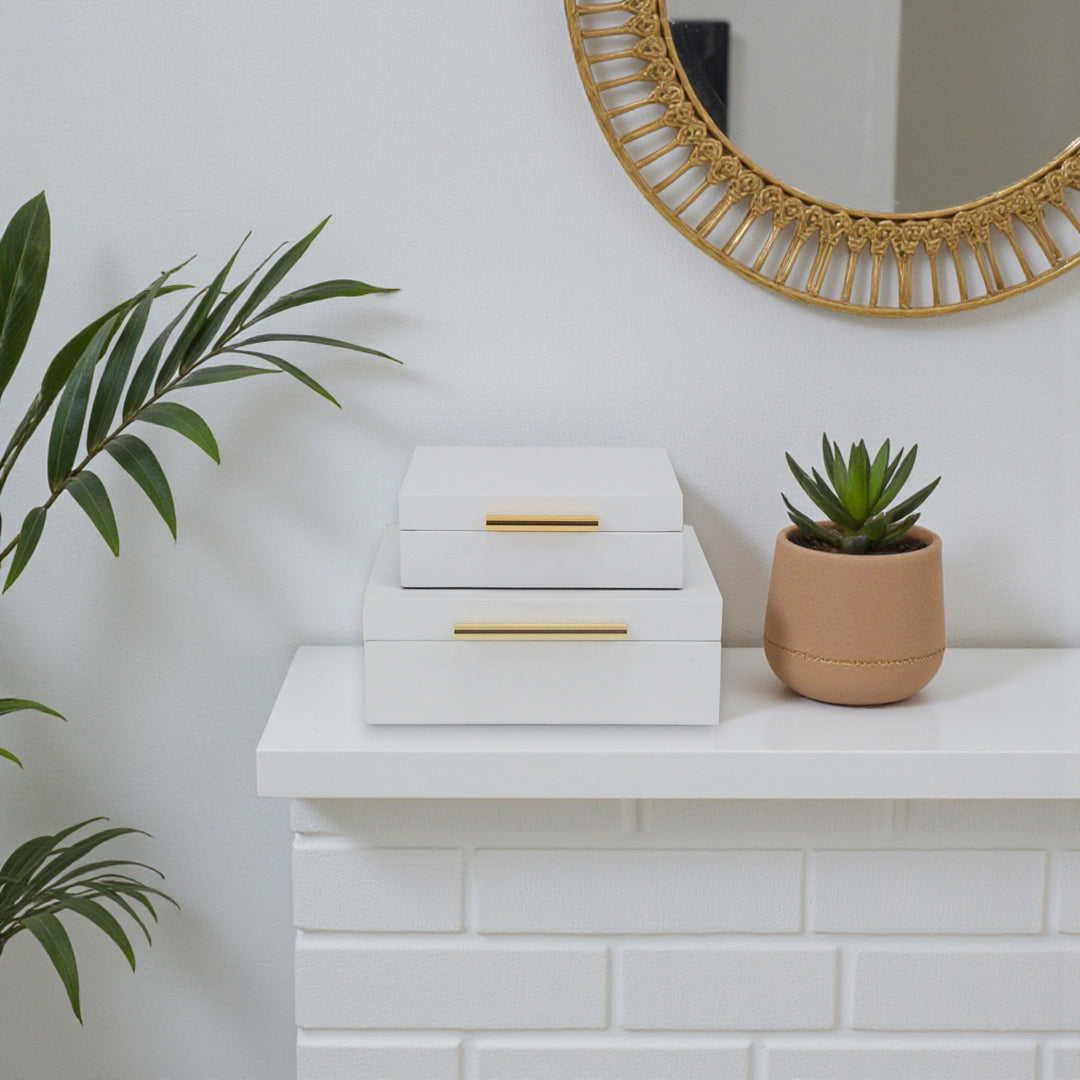 5825-2 - Lusan Square Decorative Boxes