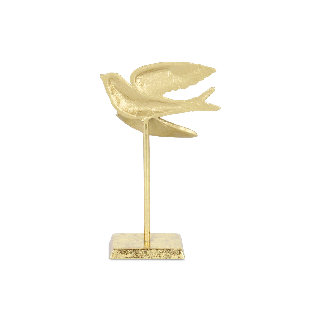 5883GD - Lirondelle Golden Swallow Décor