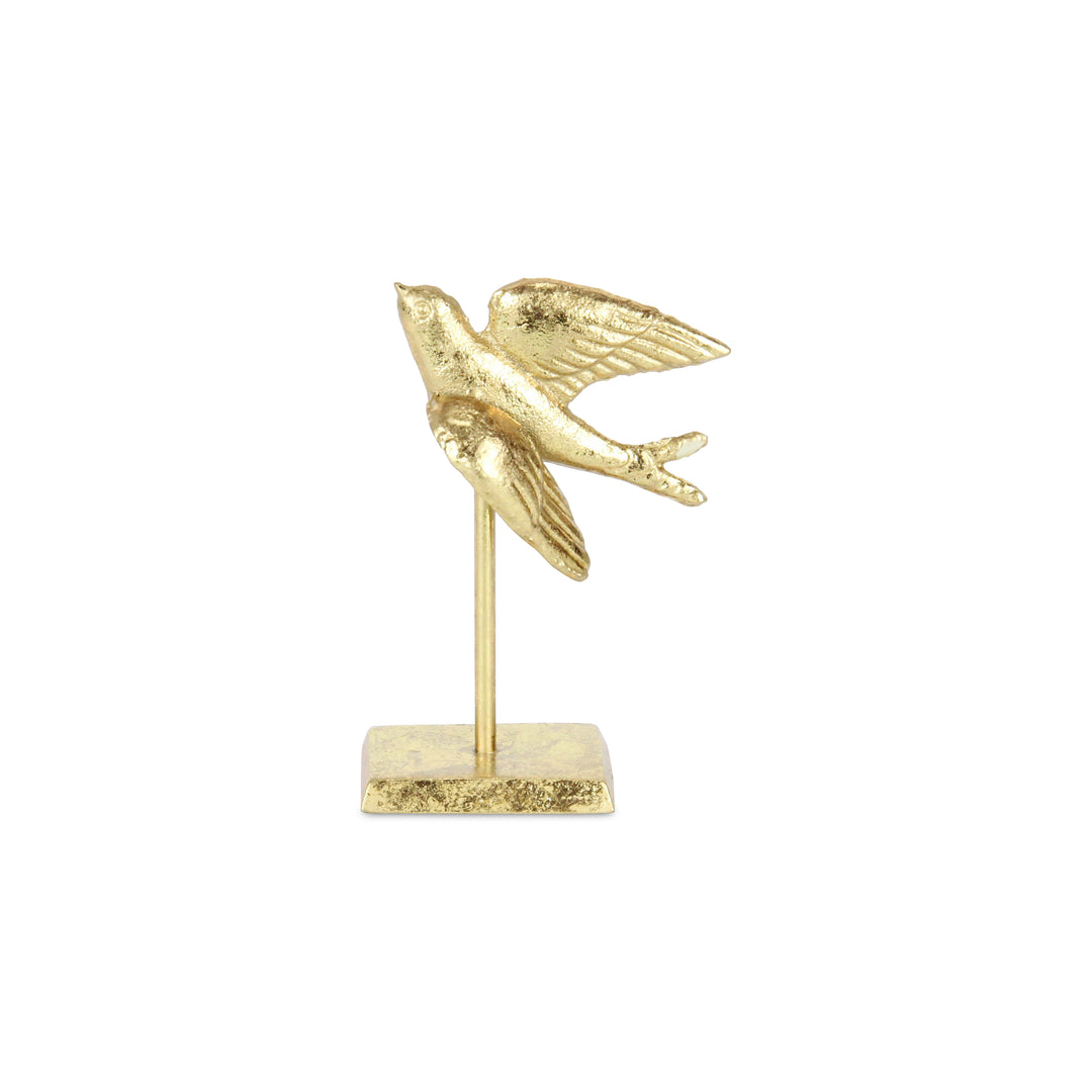 5883GD - Lirondelle Golden Swallow Décor