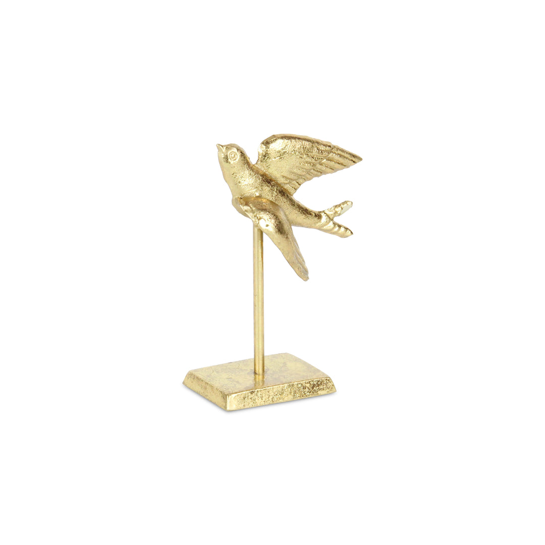 5883GD - Lirondelle Golden Swallow Décor