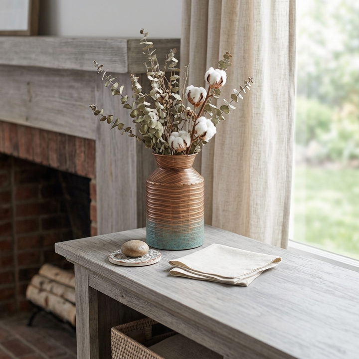 5900 - Kyani Copper Jug Décor