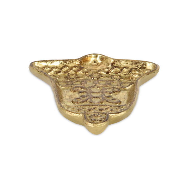 5902 - Cast Iron X-mas Bell Dish