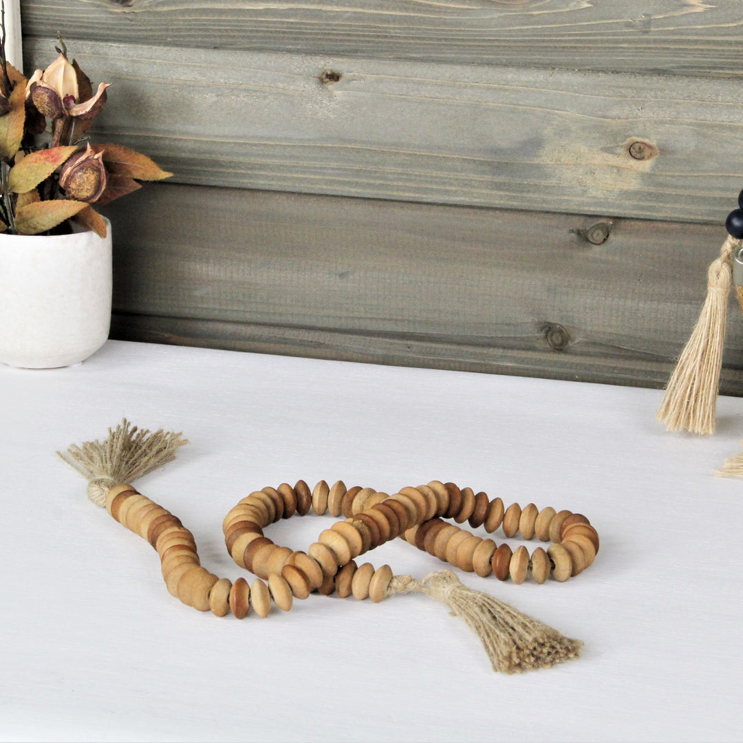 5904 - Akaida Wood Garland Décor