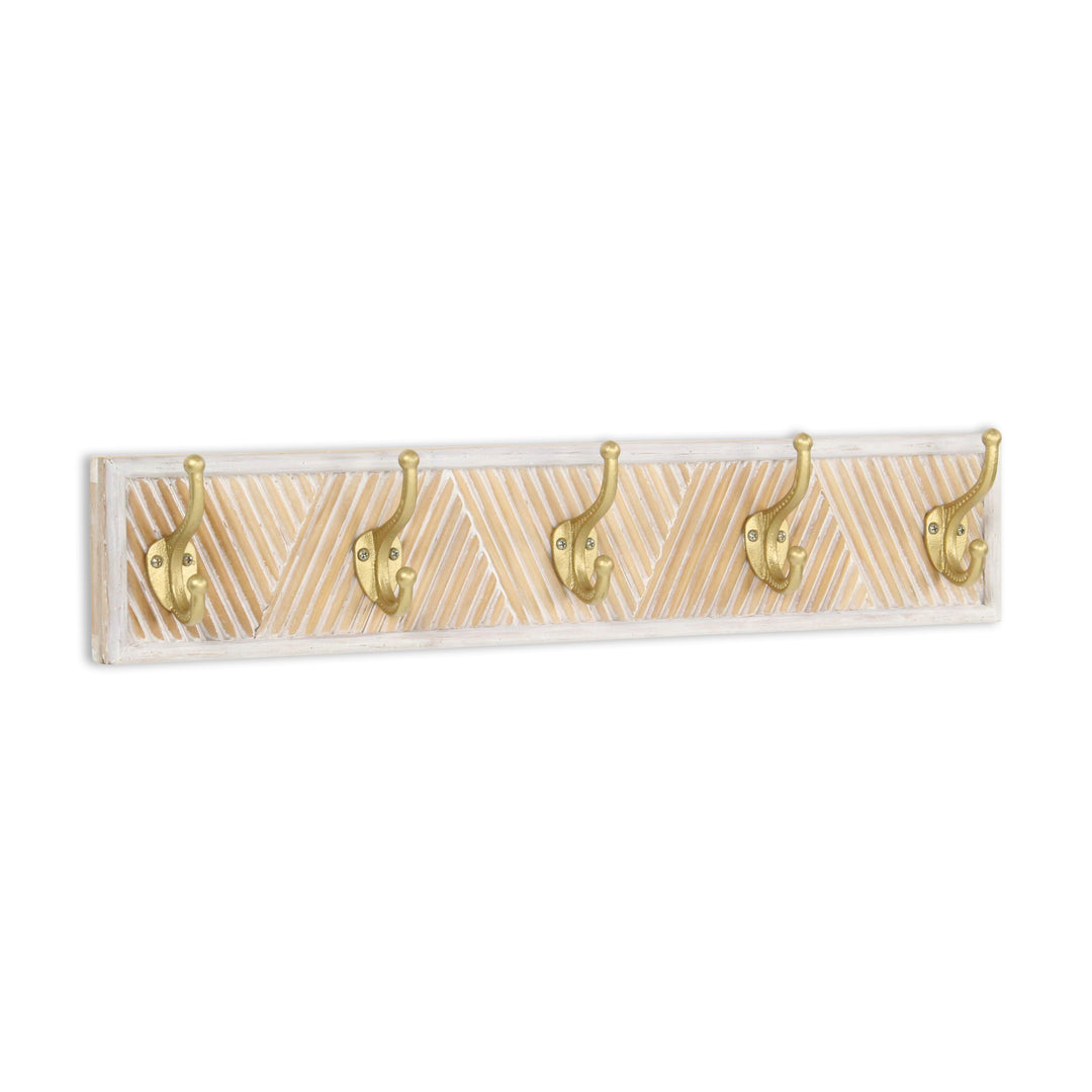 5914 - Zephyra Gold Hook Rack