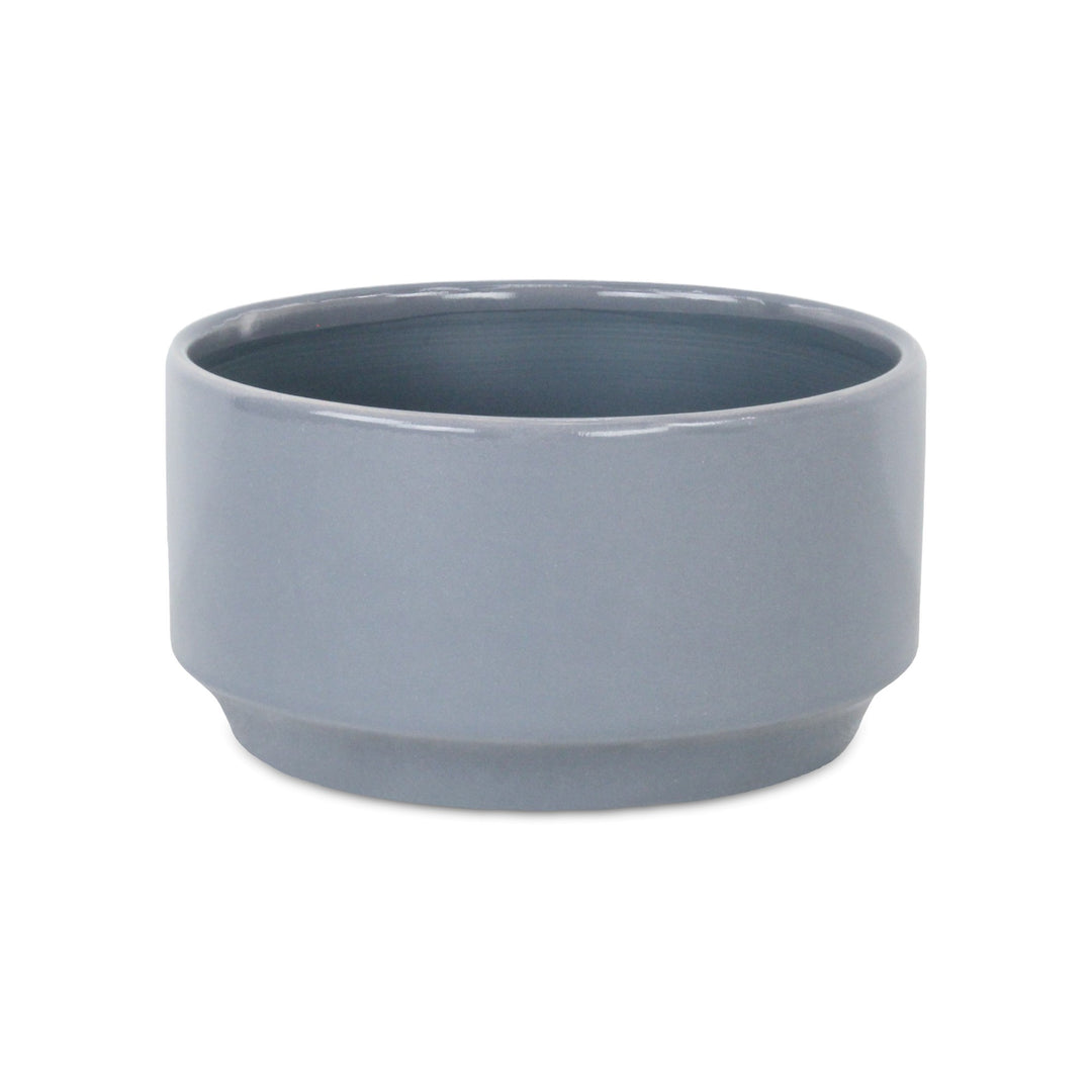 5932GR - Elegora Wide Gray Pot