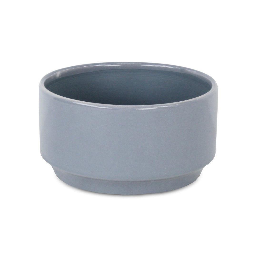 5932GR - Elegora Wide Gray Pot