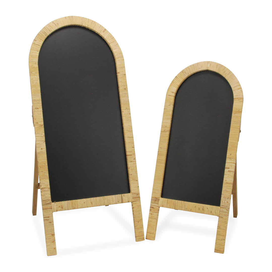 5951 - Roussilon Rattan Wrapped Chalkboard