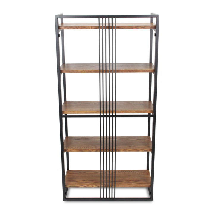 5957 - Lauxel Metal Wood Shelf
