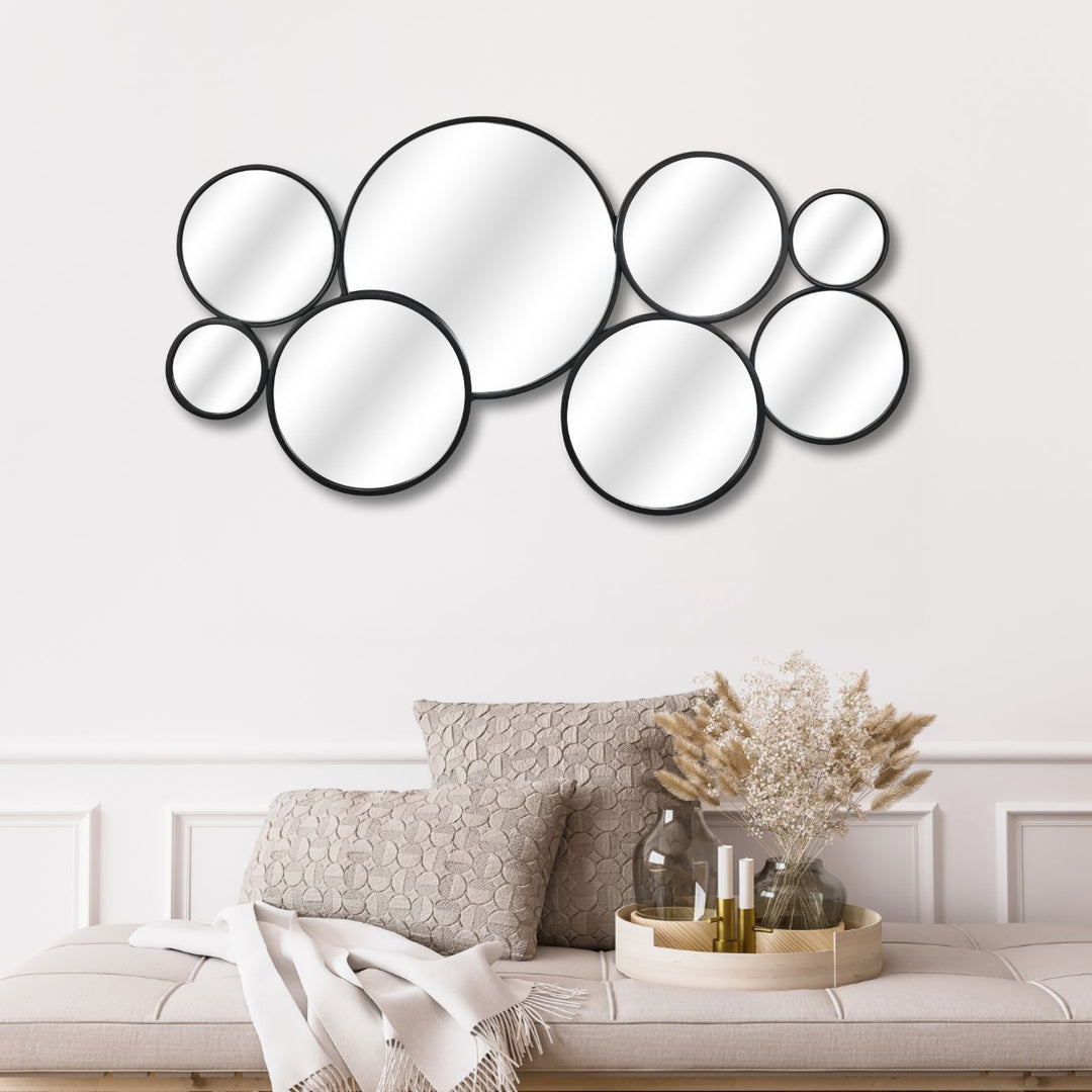 5964BK - Solaz Multi Panel Mirror