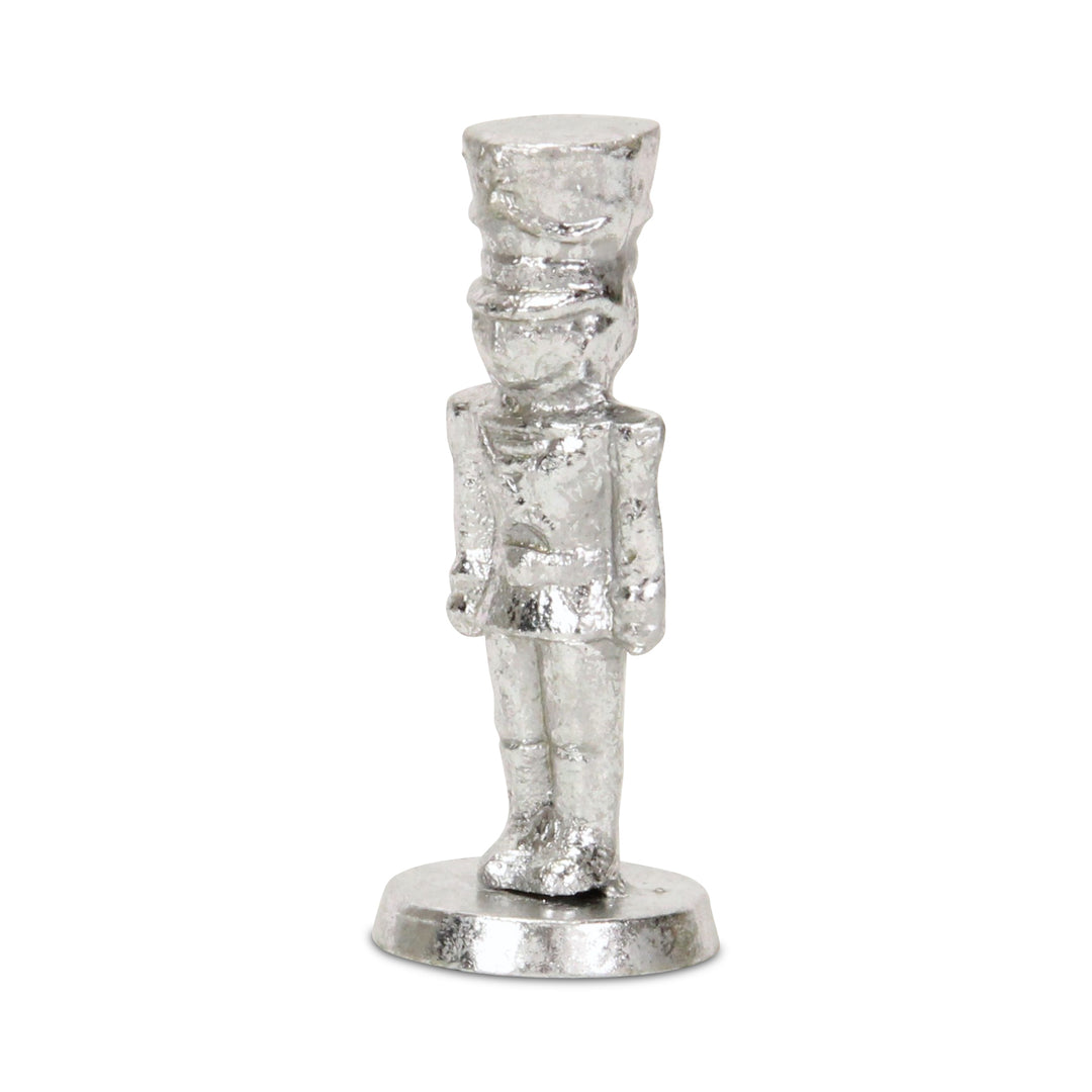 5988SV - Clara Silver Cast Iron Nutcracker