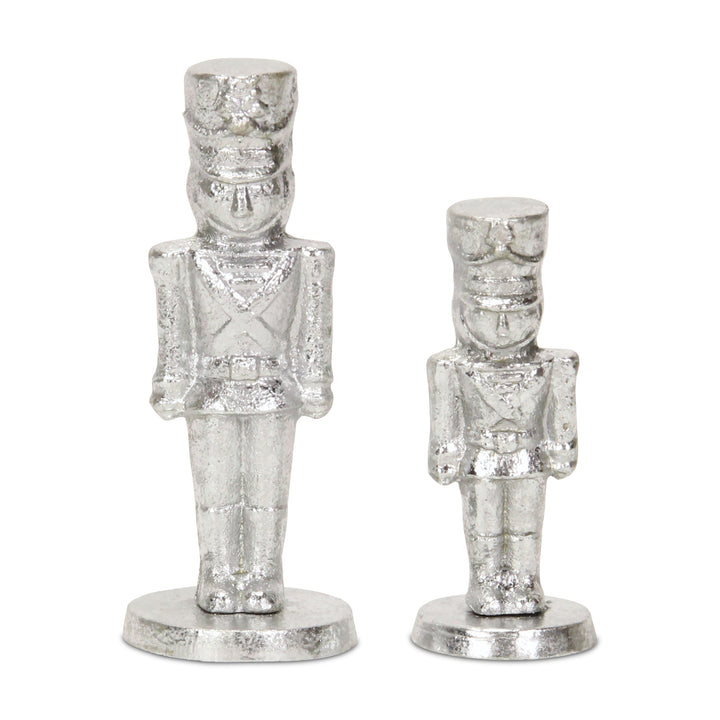 5988SV - Clara Silver Cast Iron Nutcracker