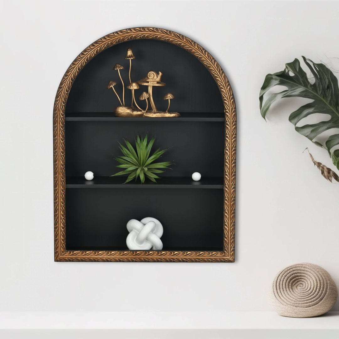 5995GD - Hareton Cast Iron Mushroom Accent