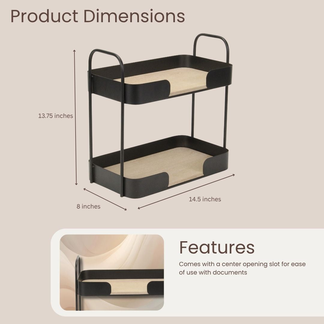 6003 - Quintelle Two Tier Table Shelf