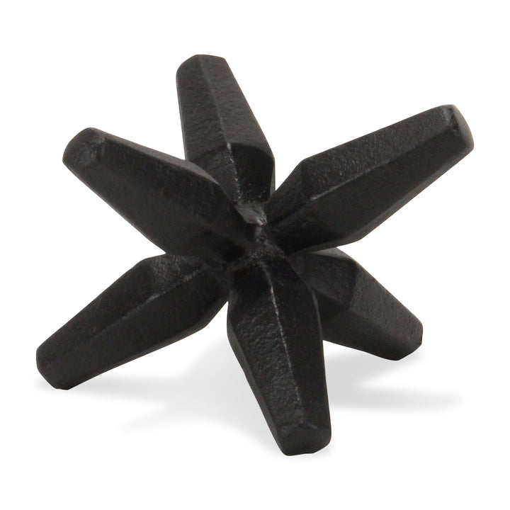 6014 - Calix Geometric Cast Iron Jack