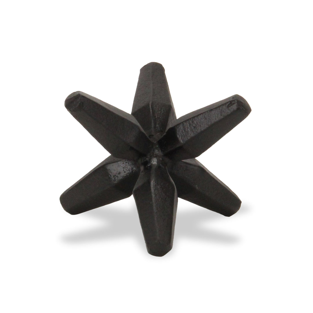 6014 - Calix Geometric Cast Iron Jack