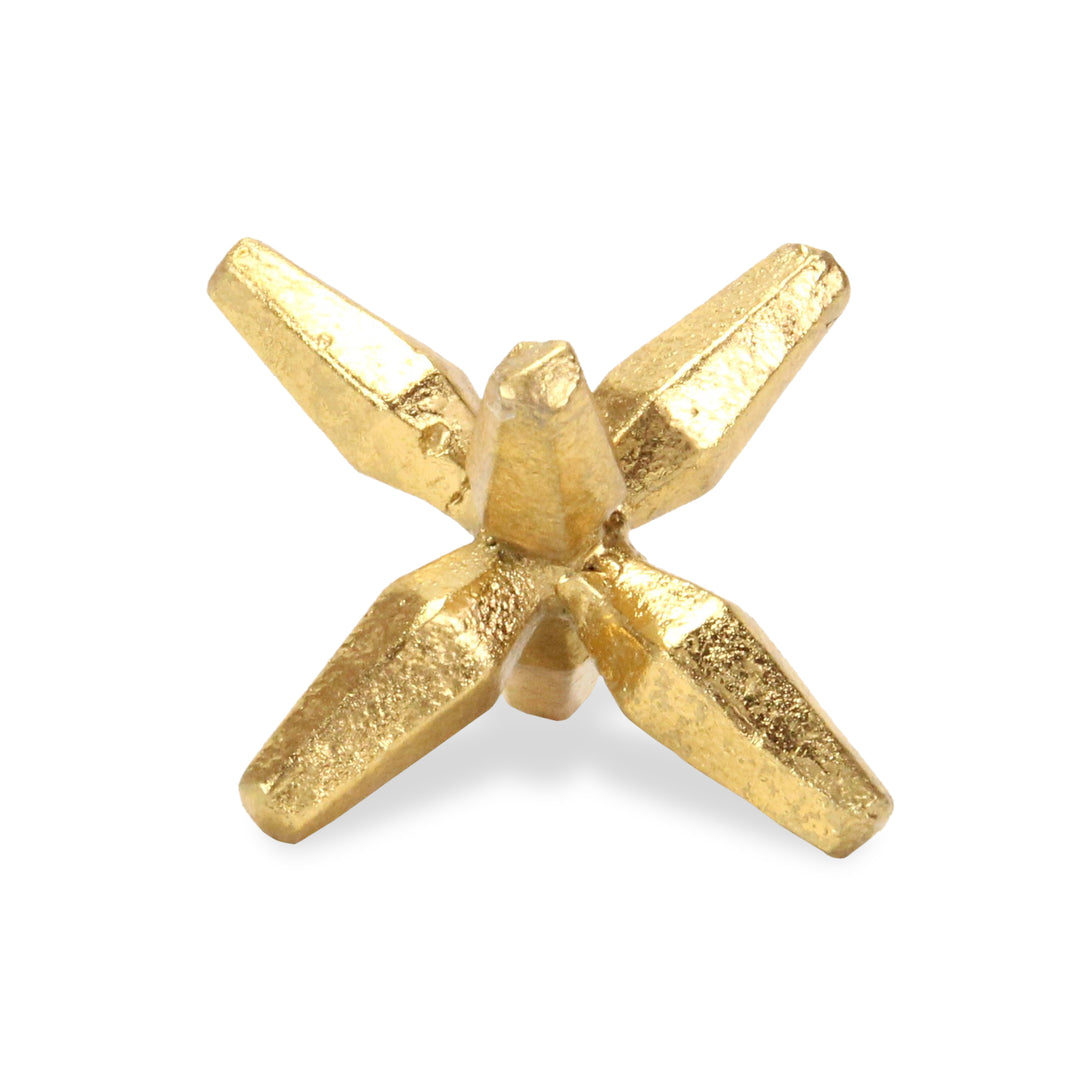 6014 - Calix Geometric Cast Iron Jack