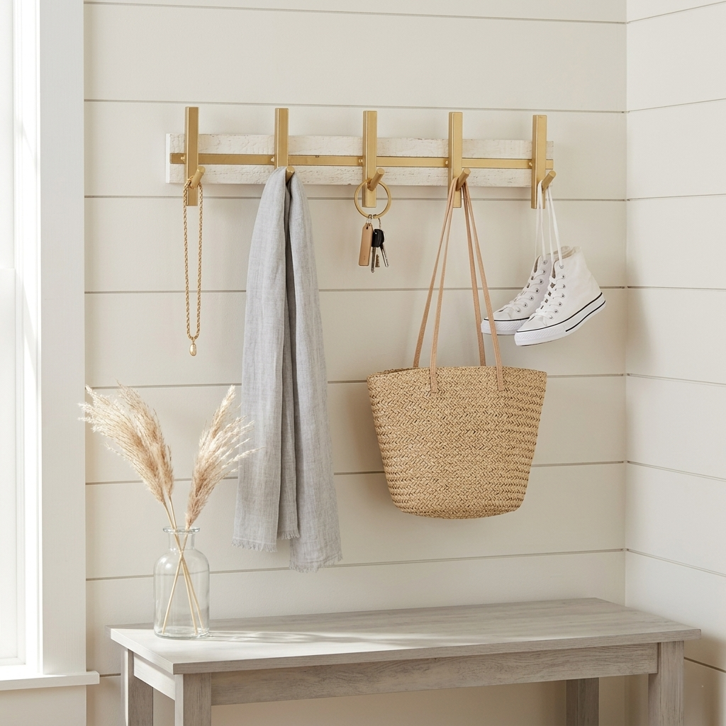 6016 - Orionis 5 Hook Coat Rack