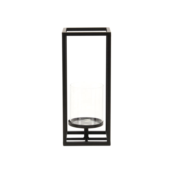 6034BK - Pembertale Black Square Lantern