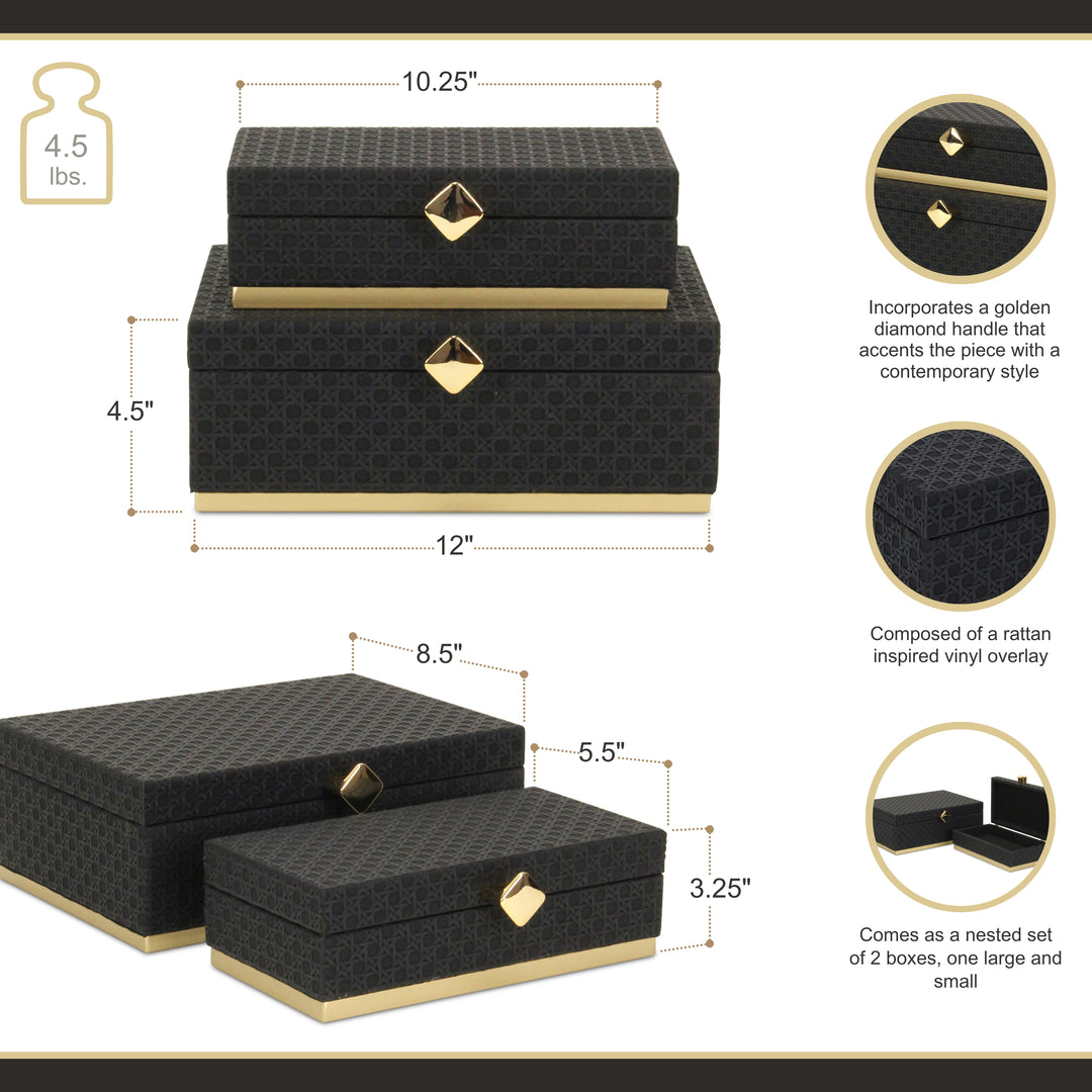 6050-2 - Baskura Vinyl Rattan Box Set