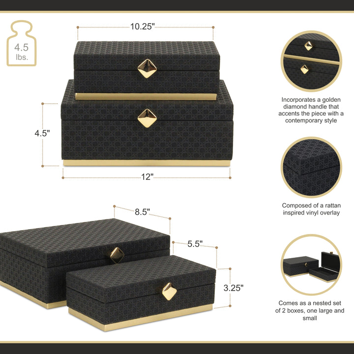 6050-2 - Baskura Vinyl Rattan Box Set