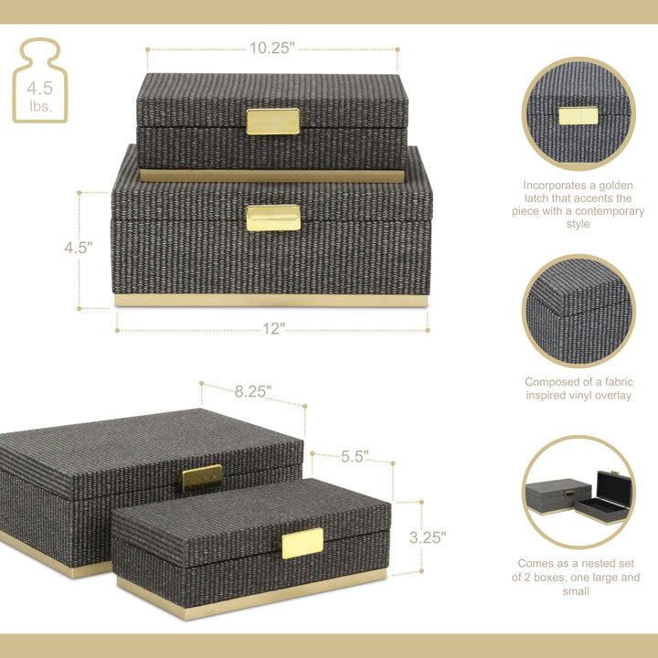 6051-2GR - Strandiva Gray Box Set