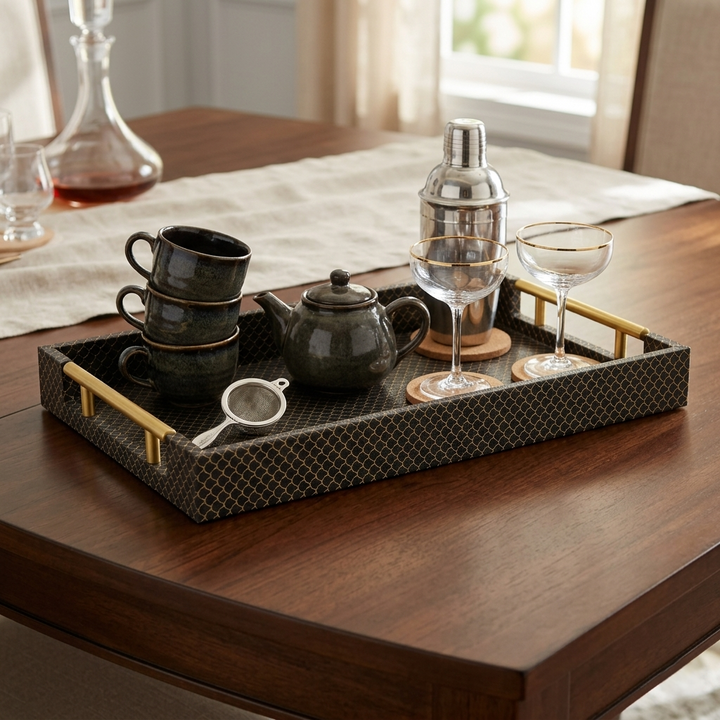6058 - Mariline Fish Scale Tray