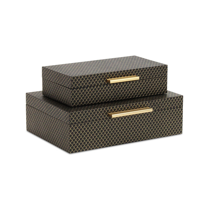 6059-2 - Mariline Fish Scale Box Set - Rectangular