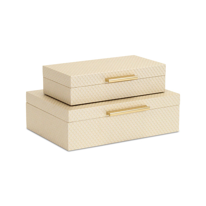 6059-2 - Mariline Fish Scale Box Set - Rectangular